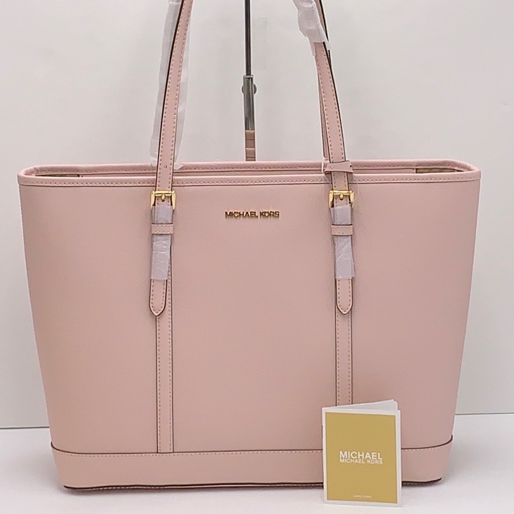 MICHAEL KORS
Jet Set Travel Large Top Zip Shoulder Tote Saffiano Leather

NWT - Picture 13 of 16